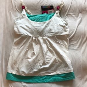 Maternity nursing tank